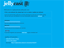 Tablet Screenshot of cupboardcast.jellycast.com