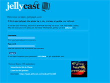 Tablet Screenshot of beats.jellycast.com