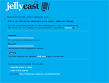 Tablet Screenshot of bookcareers.jellycast.com