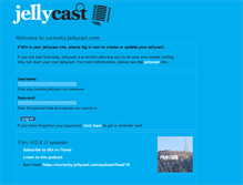 Tablet Screenshot of curiosity.jellycast.com