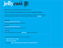 Tablet Screenshot of comedyballoonfm.jellycast.com